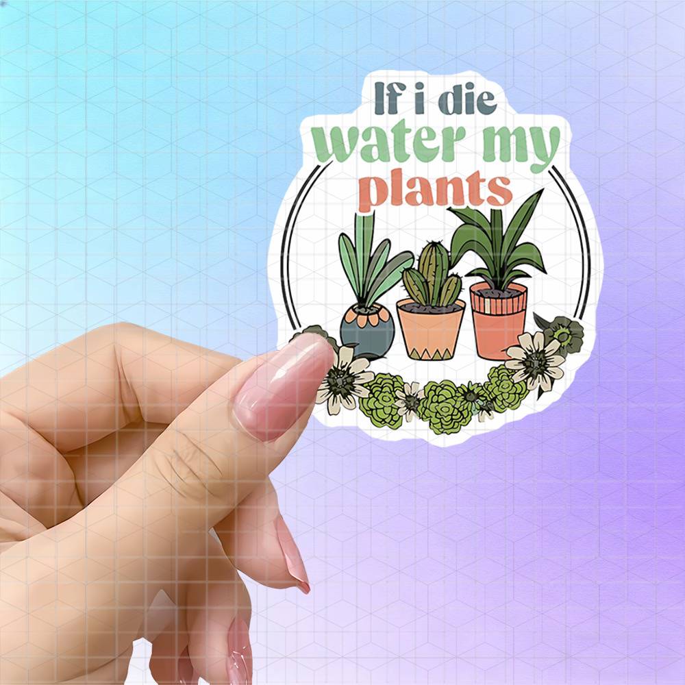 สติกเกอร์ไวนิลลายต้นไม้กระถางแ - The Plant Parent บทวิจารณ์และราคา